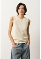 Top Tejido Amaru Para Mujer Top Tejido Amaru Para Mujer Crema M VÉLEZ de Vélez