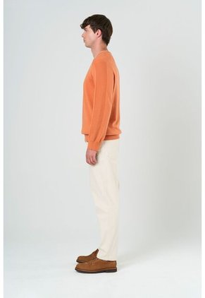 Sweater Tejido En Algodón Para Hombre Manga Ranglan Sweater Tejido En Algodón Para Hombre Manga Ranglan Naranja S VÉLEZ