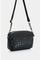 Bandolera De Cuero Con Detalle Tejido Para Hombre Kansas 2.0 Bandolera De Cuero Con Detalle Tejido Para Hombre Kansas 2.0 Negro VÉLEZ de Vélez