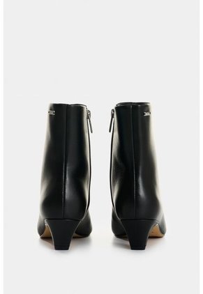 Botines De Cuero Para Mujer Lyra Botines De Cuero Para Mujer Lyra Negro 36 VÉLEZ