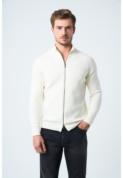 Sweater Misuri Tejido Para Hombre Cuello Alto Sweater Misuri Tejido Para Hombre Cuello Alto Crema XXL VÉLEZ