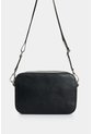 Bandolera De Cuero Con Detalle Tejido Para Hombre Kansas 2.0 Bandolera De Cuero Con Detalle Tejido Para Hombre Kansas 2.0 Negro VÉLEZ de Vélez
