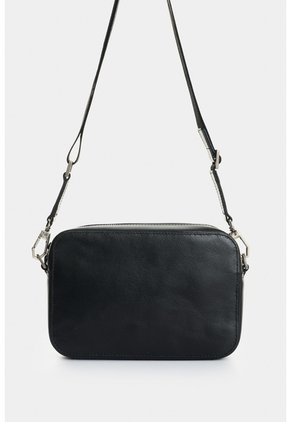 Bandolera De Cuero Con Detalle Tejido Para Hombre Kansas 2.0 Bandolera De Cuero Con Detalle Tejido Para Hombre Kansas 2.0 Negro VÉLEZ