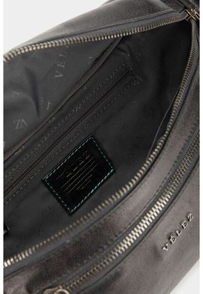 Riñonera Tivoli De Cuero Para Hombre Reata En Nylon Negro Riñonera Tivoli De Cuero Para Hombre Reata En Nylon Negro VÉLEZ