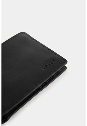 Billetera De Cuero Para Hombre Coral Billetera De Cuero Para Hombre Coral Negro VÉLEZ