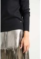 Sweater Tejido Básico Maqui Para Mujer Cuello Tortuga Sweater Tejido Básico Maqui Para Mujer Cuello Tortuga Negro M VÉLEZ de Vélez