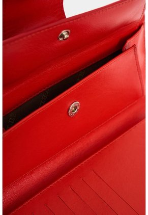 Billetera Porta Chequera De Cuero Para Mujer Extravaganza Billetera Porta Chequera De Cuero Para Mujer Extravaganza Rojo VÉLEZ