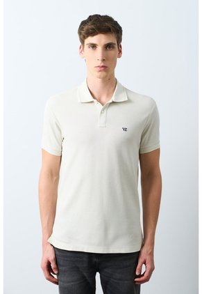 Polo Manga Corta Essential Para Hombre Textura Polo Manga Corta Essential Para Hombre Textura Arena L VÉLEZ