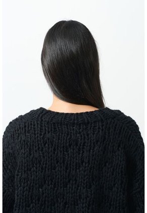 Cardigan Tejido Para Mujer Luzia Cardigan Tejido Para Mujer Luzia Negro XL VÉLEZ