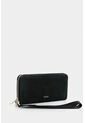 Billetera Porta Chequera De Cuero Para Mujer Arezzo Billetera Porta Chequera De Cuero Para Mujer Arezzo Negro VÉLEZ de Vélez