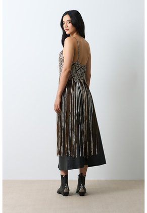 Top En Gamuza Folia Para Mujer Tritón Top En Gamuza Folia Para Mujer Tritón Plata L VÉLEZ