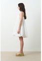 Vestido Corto Bloom Destellos Vestido Corto Bloom Destellos Blanco 10 VÉLEZ de Vélez