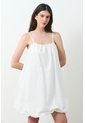 Vestido Corto Bloom Destellos Vestido Corto Bloom Destellos Blanco 10 VÉLEZ de Vélez