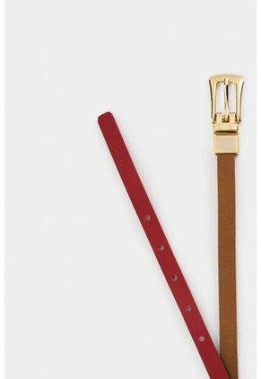 Cinturón Doble Faz De Cuero Para Mujer Vestigio Cinturón Doble Faz De Cuero Para Mujer Vestigio Miel L VÉLEZ