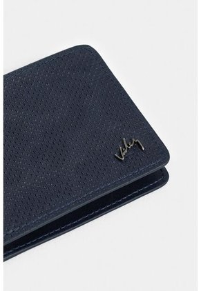 Billetera Ravello De Cuero Para Hombre Grabado Billetera Ravello De Cuero Para Hombre Grabado Azul Oscuro VÉLEZ