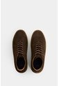 Zapatos De Cordón De Cuero Gamuzado Para Hombre Ocean Zapatos De Cordón De Cuero Gamuzado Para Hombre Ocean Cafe 40 VÉLEZ de Vélez
