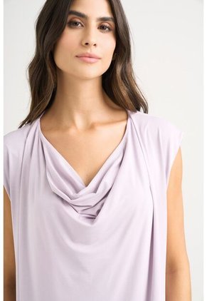 Vestido Midi Iris En Tejido De Punto Para Mujer Efecto Drapeado Vestido Midi Iris En Tejido De Punto Para Mujer Efecto Drapeado Lila 12 Vélez