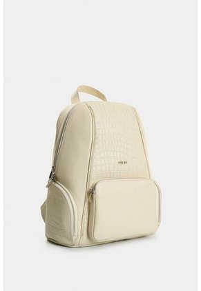Morral De Cuero Grabado Para Mujer Georgia Morral De Cuero Grabado Para Mujer Georgia Blanco VÉLEZ