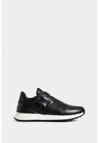 Tenis Cooper 3 De Cuero Para Hombre Spoiler En Contraste Tenis Cooper 3 De Cuero Para Hombre Spoiler En Contraste Negro 46 VÉLEZ Vélez