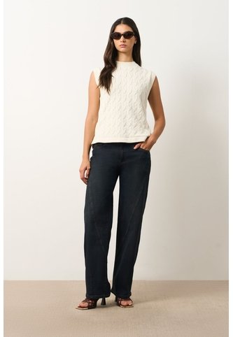 Jean Wide Leg Para Mujer Cabo Jean Wide Leg Para Mujer Cabo Azul 12 VÉLEZ Vélez