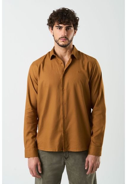 Camisa Oxford Manga Larga Calagua Para Hombre Semifitted Camisa Oxford Manga Larga Calagua Para Hombre Semifitted Cafe Claro S Vélez