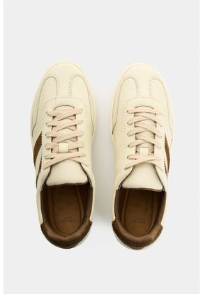 Tenis En Cuero Para Mujer Flair Tenis En Cuero Para Mujer Flair Crema 39 VÉLEZ