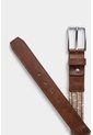 Cinturón Unifaz Cetara De Cuero Para Hombre Trenzado Cinturón Unifaz Cetara De Cuero Para Hombre Trenzado Arena 32 VÉLEZ de Vélez