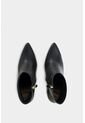 Botines Office Kira De Cuero Para Mujer Mini Taches Botines Office Kira De Cuero Para Mujer Mini Taches Negro 40 VÉLEZ de Vélez