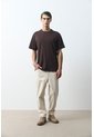 Camiseta Manga Corta Lerici Para Hombre Semi Fitted Camiseta Manga Corta Lerici Para Hombre Semi Fitted Cafe M VÉLEZ de Vélez
