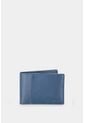 Billetera Draco De Cuero Para Hombre Mezcla De Texturas Billetera Draco De Cuero Para Hombre Mezcla De Texturas Azul Oscuro VÉLEZ de Vélez