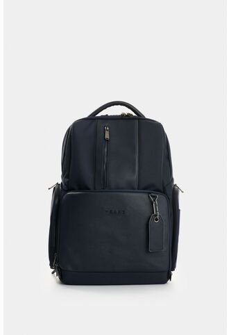 Morral Security De Lona Para Hombre Detalles En Cuero Morral Security De Lona Para Hombre Detalles En Cuero Azul Oscuro VÉLEZ Vélez