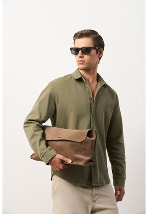 Sobrecamisa Manga Larga Para Hombre Isla Sobrecamisa Manga Larga Para Hombre Isla Verde Oliva M VÉLEZ