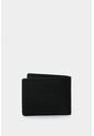 Billetera Terra De Cuero Para Hombre Interior Contraste Billetera Terra De Cuero Para Hombre Interior Contraste Negro VÉLEZ de Vélez