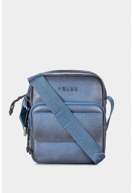 Manos Libres Sunset De Cuero Para Hombre Múltiples Bolsillos Manos Libres Sunset De Cuero Para Hombre Múltiples Bolsillos Azul Claro Vélez