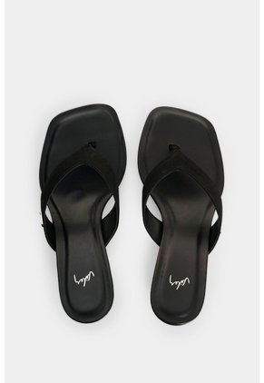Sandalia Plataforma En Cuero Para Mujer Cienaga Sandalia Plataforma En Cuero Para Mujer Cienaga Negro 37 VÉLEZ