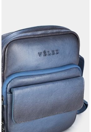 Manos Libres Sunset De Cuero Para Hombre Múltiples Bolsillos Manos Libres Sunset De Cuero Para Hombre Múltiples Bolsillos Azul Claro Vélez