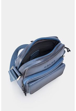 Manos Libres Sunset De Cuero Para Hombre Múltiples Bolsillos Manos Libres Sunset De Cuero Para Hombre Múltiples Bolsillos Azul Claro Vélez