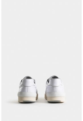 Tenis Whited 2 De Cuero Para Hombre Cordón Encerado Tenis Whited 2 De Cuero Para Hombre Cordón Encerado Blanco 38 VÉLEZ