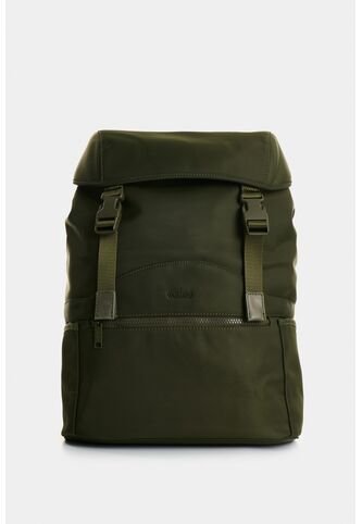 Tula Morral En Lona Y Cuero Para Hombre Tessa Tula Morral En Lona Y Cuero Para Hombre Tessa Verde Oliva VÉLEZ Vélez