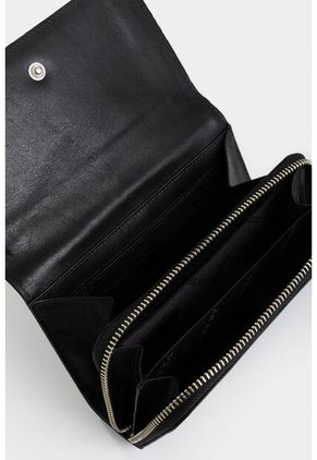 Billeteria Palma De Cuero Folia Para Mujer Efecto Croco Billeteria Palma De Cuero Folia Para Mujer Efecto Croco Negro VÉLEZ