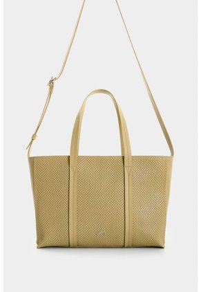 Bowling Nectaria En Cuero Grabado Para Mujer Bowling Nectaria En Cuero Grabado Para Mujer Verde Oliva VÉLEZ