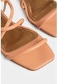 Sandalia Plana Amanecer De Cuero Para Mujer Amarre Al Tobillo Sandalia Plana Amanecer De Cuero Para Mujer Amarre Al Tobillo Rosado 39 VÉLEZ de Vélez