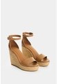 Sandalia Plataforma Dunas En Cuero Y Yute Para Mujer Sandalia Plataforma Dunas En Cuero Y Yute Para Mujer Miel 35 VÉLEZ de Vélez