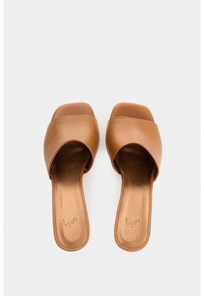 Sandalia Plana De Cuero Trenzado Para Mujer Senda Sandalia Plana De Cuero Trenzado Para Mujer Senda Miel 35 VÉLEZ