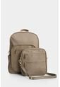 Morral Broni De Lona Para Mujer Versátil Morral Broni De Lona Para Mujer Versátil Gris VÉLEZ de Vélez