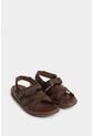 Sandalia Plana Monet De Cuero Para Hombre Capellada Cruzada Sandalia Plana Monet De Cuero Para Hombre Capellada Cruzada Cafe 43 VÉLEZ de Vélez