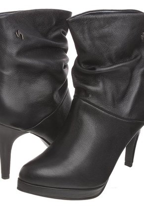 Bota Vélez Plataforma Negra