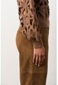 Sweater Oversize Cuello Alto En Algodón Para Mujer Runas Sweater Oversize Cuello Alto En Algodón Para Mujer Runas Tabaco XL VÉLEZ de Vélez