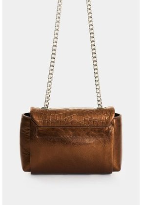 Bowling De Cuero Folia Para Mujer Detalle Lili Bowling De Cuero Folia Para Mujer Detalle Lili Bronce VÉLEZ