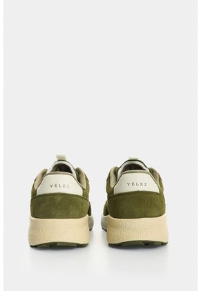Tenis De Lona Y Cuero Gamuzado Para Hombre Stone 2 Tenis De Lona Y Cuero Gamuzado Para Hombre Stone 2 Verde 40 VÉLEZ